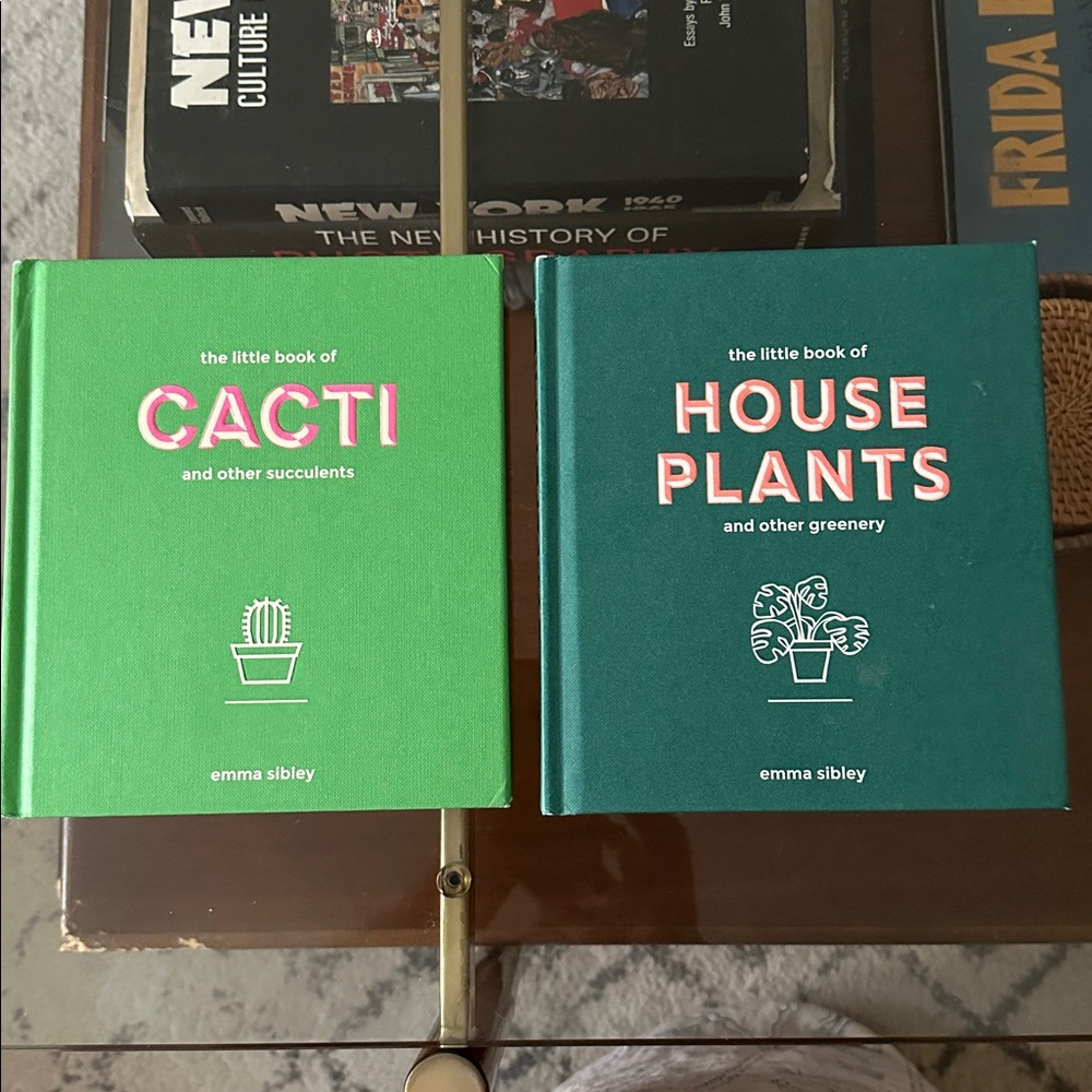 SOLD - The Little Book of Cacti and House Plants Set